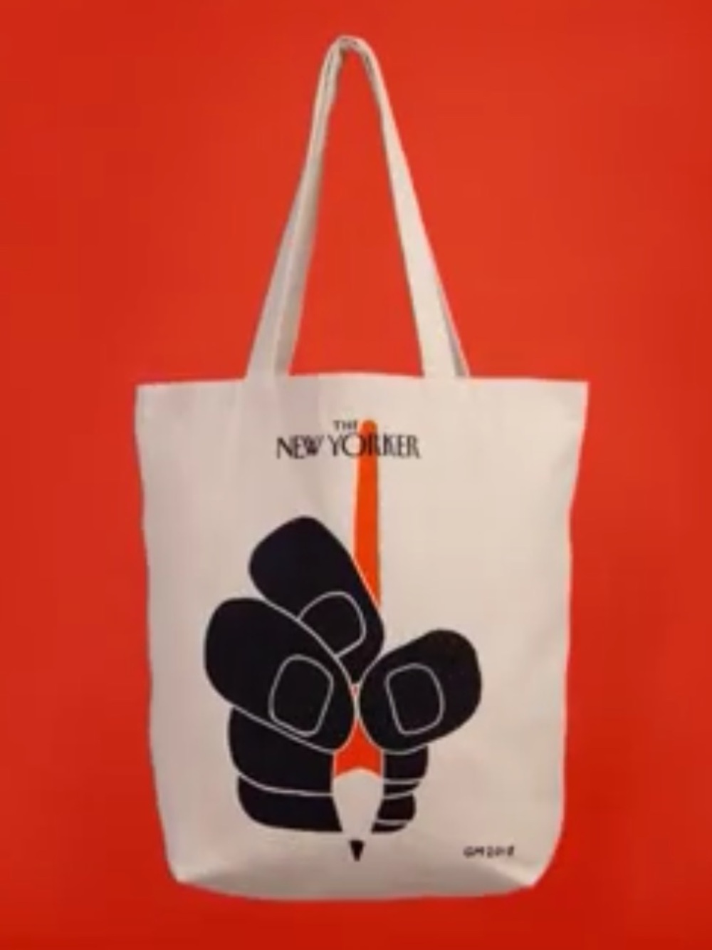 The New Yorker Limited Edition Geoff McFetridge Canvas Tote Bag